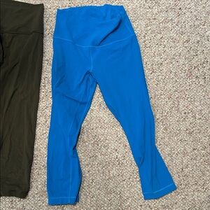 lululemon athletica Blue Leggings